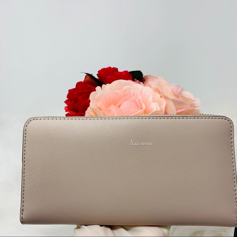 Kate spade large continental wallet Cameron beige - Picture 3 of 8